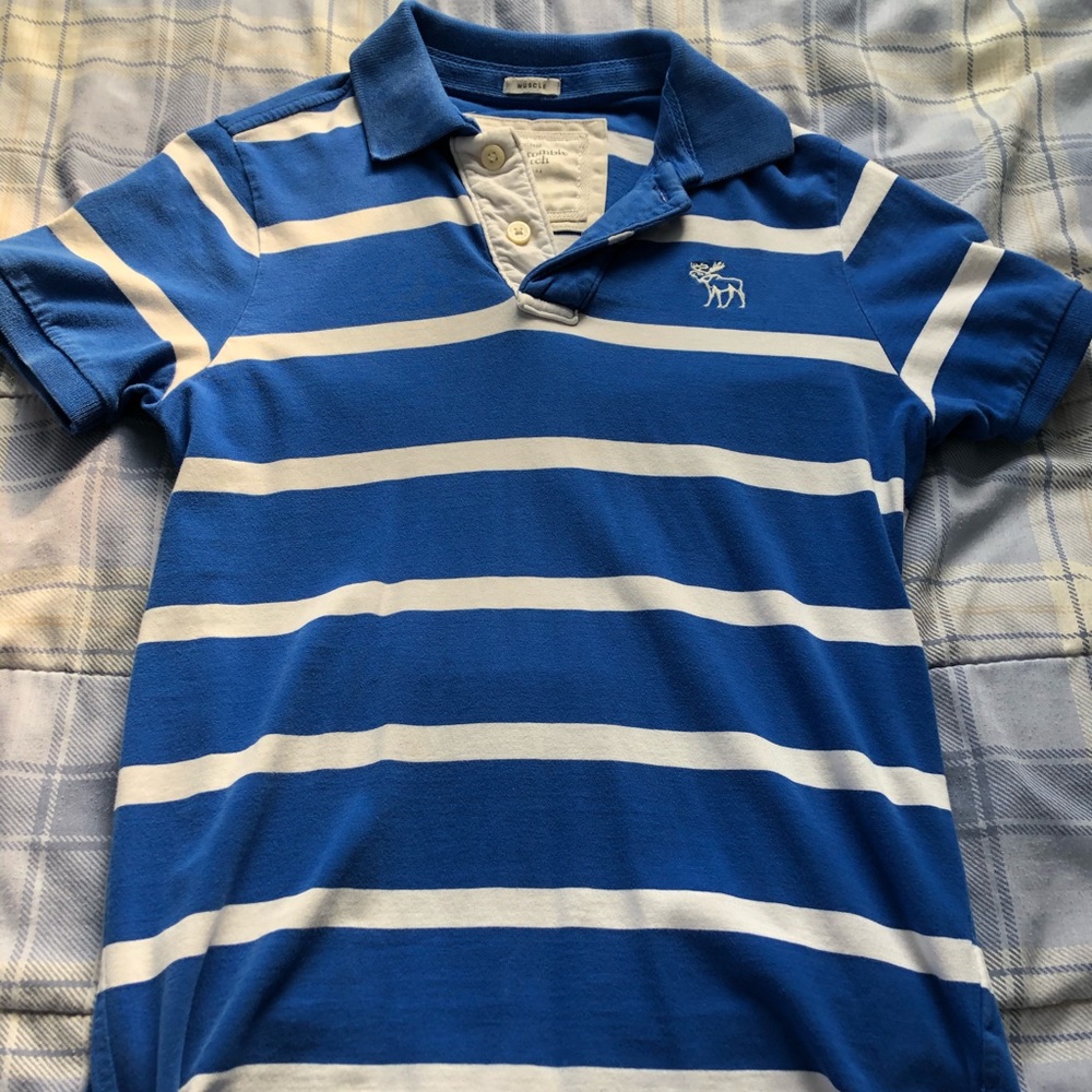 Abercrombie and Fitch muscle polo shirt